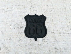 Термоаппликация, р. 6,5х8 см, чёрный