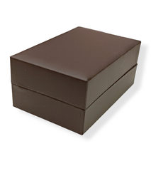 77736- Подарочная коробка прямоугольная для упаковки часов/браслета коричневая