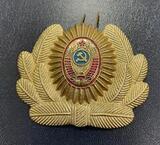 K15830 1970-е Кокарда милиции МВД СССР (16 лент)