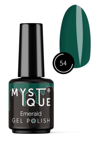 Mystique Гель-лак #54 «Emerald» (10 мл)