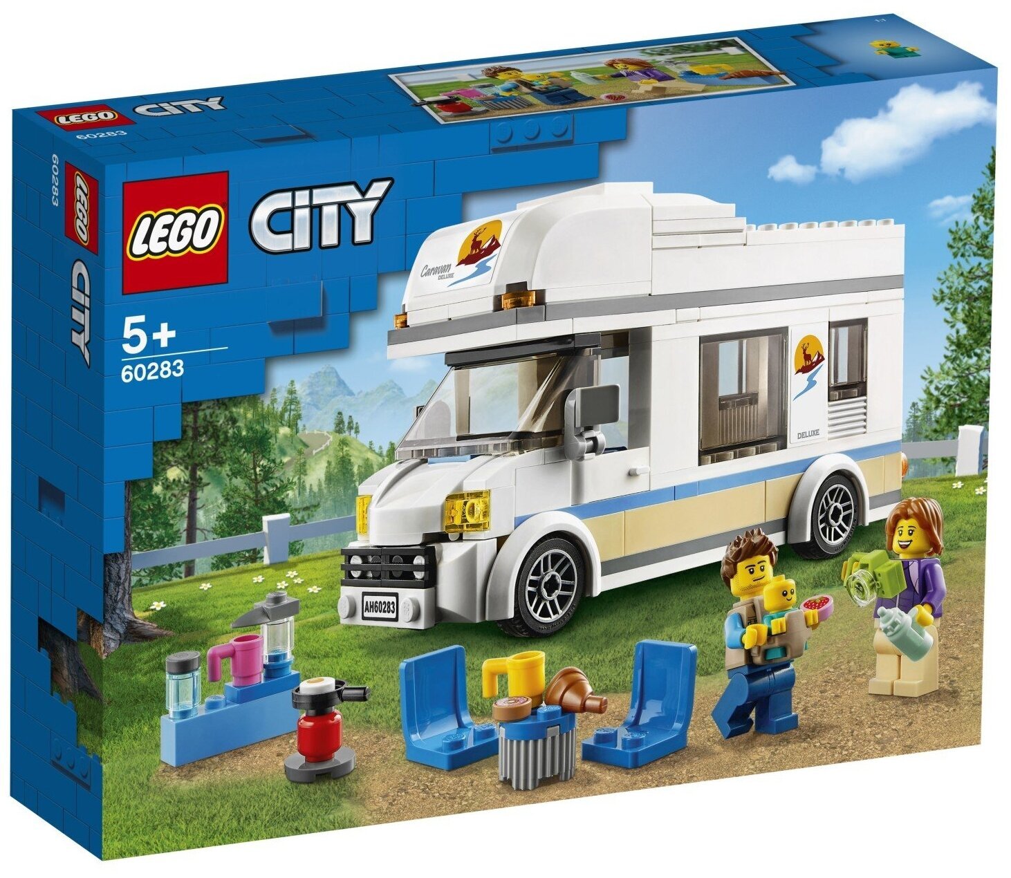 Конструктор LEGO City 60283 Отпуск в доме на колёсах 60283 купить в  интернет-магазине Layon.ru