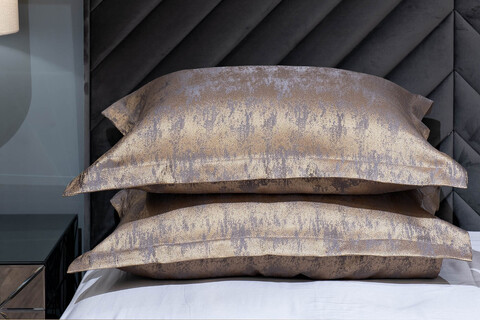 Наволочки 2шт 50х70 Garda Decor Houston золотые