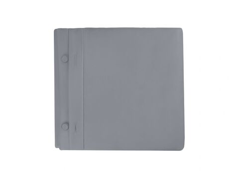 Пододеяльник 150х200 Mollen серебристо-серый