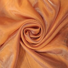 Полуорганза/Микровуаль, ш. 300 см, пр-во Турция, терракотовый