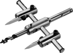 ЗУБР d 40-120 мм, глубина реза 30 мм, регулируемое сверло по дереву (29440-120)