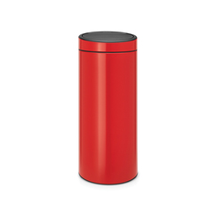 Мусорный бак Touch Bin New (30 л), Пламенно-красный
