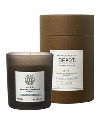 Свеча классический одеколон  / Depot  no. 901 AMBIENT FRAGRANCE CANDLE