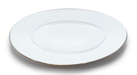 Тарелка 29х27см Deshoulieres Epure Platine