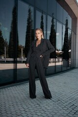 ПИДЖАК OVERSIZE ЧЕРНЫЙ