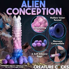 Фаллоимитатор CC Tenta-Queen Ovipositor Dildo w/ Eggs