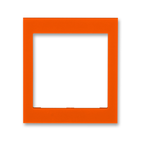 Накладка на рамку 55х55 промежуточная. Цвет Оранжевый. ABB. Levit(Левит). 2CHH010355A4066