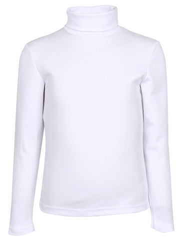 Белая водолазка Снег