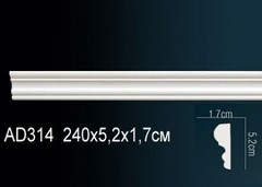 Молдинг гибкий AD314