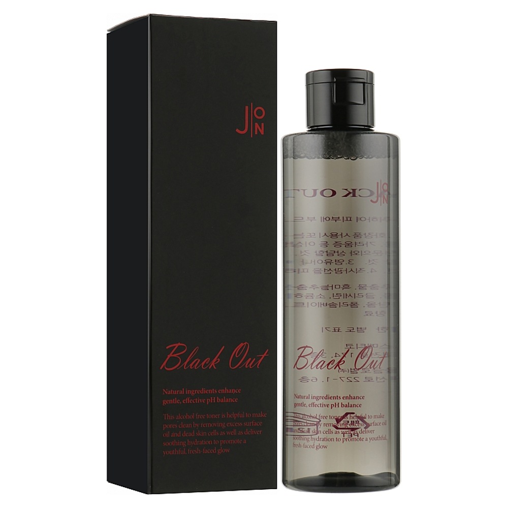 Тонер с экстрактом риса и гиалуроновой кислотой JON Black Out 999₽
