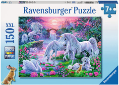 Puzzle Unicorns in the Sunset Gl