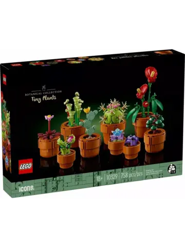 Конструктор для взрослых Icons 10329 Миниатюрные растения