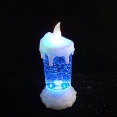 Декор свеча  мультиколор