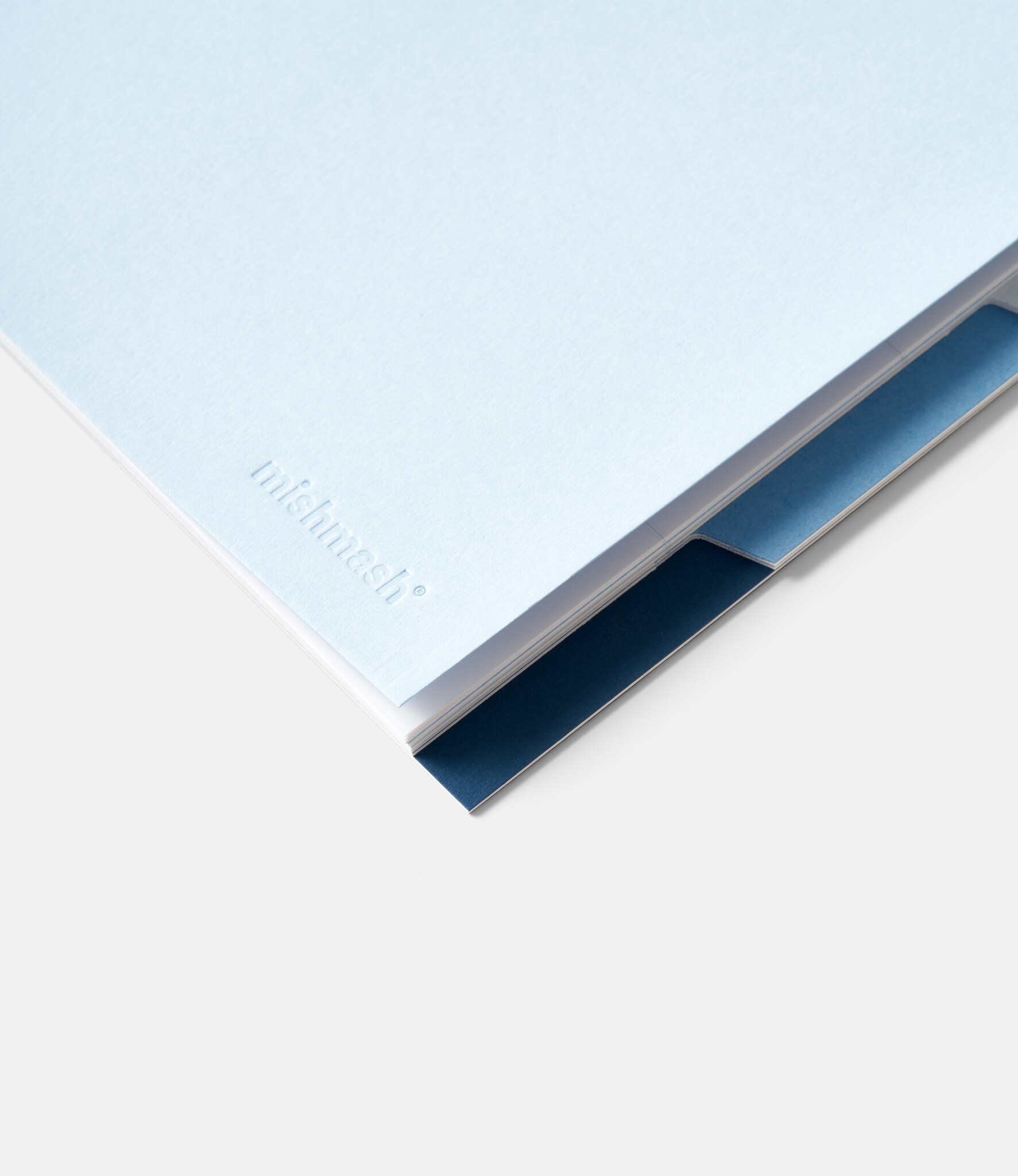 Mishmash The Notebook Azure Blue — блокнот с разделителями
