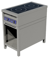 Индукционная плита ЦМИ ПИ-2 (верт/закрытая)