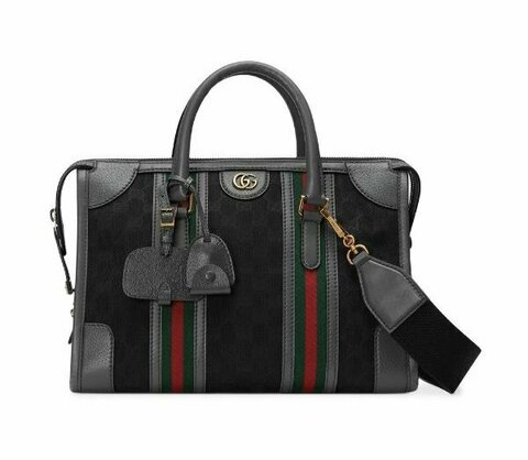 Сумочка женская Gucci Bauletto маленького размера серый
