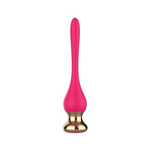 Розовый вибромассажер Nipple Vibrator - 14,5 см. - I-MOON MY-1703