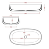ArtCeram COL005 01 34 ArtCeram COGNAC Раковина настольная 68x35 см, цвет белый, Saniglaze