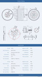 T-Motor AT8025 70CC KV160