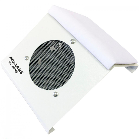 Polarus Пылесос для маникюра настольный PRO-series 80 Вт, белый, с подушкой