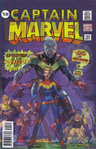 Captain Marvel Vol 8 #125 (Lenticular Cover B)