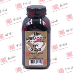 Девелопер БУЛАТ s-Line WC 5222 для Xerox WC 5222, WC 5325, WC M118, Phaser 5500 (Чёрный, банка 225 г)