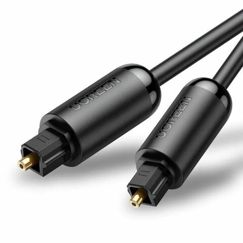 Кабель UGREEN AV122 (70891) Toslink Optical Male To Male Audio Cable 1,5м черный