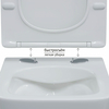 Berges 43367 Комплект : инсталляция АТОМ кнопка черная Soft Touch, унитаз FLOE S Rimless 51 см, сиденье тонкое дюропласт, микролифт, быстросъем