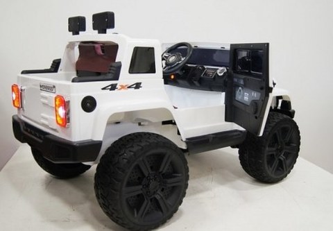 Детский электромобиль Rivertoys JEEP WRANGLER O999OO белый