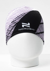 Гоночная шапка Nordski Heat Black/Lavender