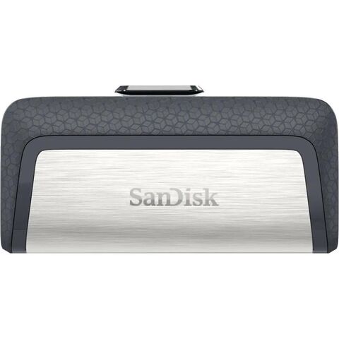 Флеш-накопитель SanDisk 32GB Ultra Dual USB-C/USB-A, серебристо-черный