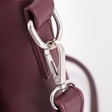 Сумка Саломея 281 гладкий бордо