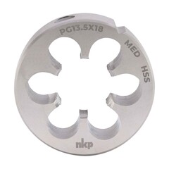 Плашка PG13,5 -18 DINEN40430 HSS 80° 45x14мм NKP 243135N