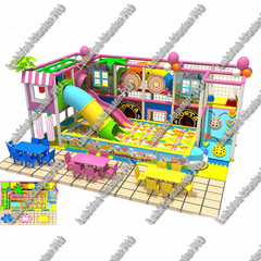 Детский игровой лабиринт "Спуски и приключения"