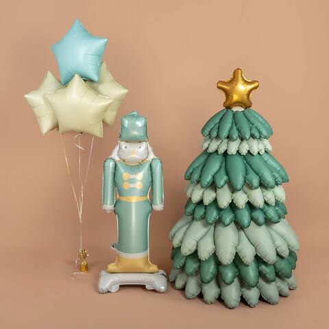 Сет гелиевых шаров Щелкунчик новогодний