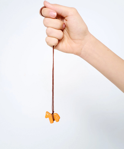 Талисман Лошадка оранжевая