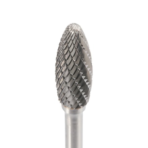 Бор-фреза твердосплавная H(FLH) 8,0x20x60x6мм HM H-Tools 116218HT