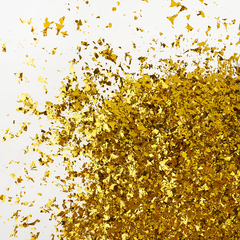Конфетти Слюда/Крошка фольга, Яркое золото, 20 г