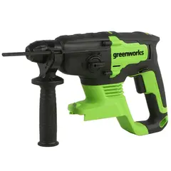 Перфоратор Greenworks GD24SDS2 24V (2,0 Дж) аккумуляторный, без АКБ и ЗУ