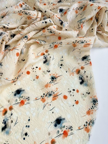 Вискоза с нейлоном, крэш вуаль, Мечты художника