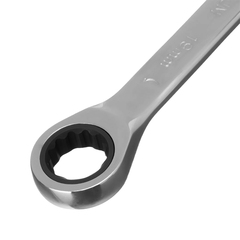 Ключ комбинированный 19 мм трещотка Matrix Professional CrV, зеркальный хром в интернет-магазине ЯрТехника