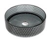 Ceramica Nova Cristal CN6060 Умывальник чаша накладная круглая, 36x36, цвет: чёрный