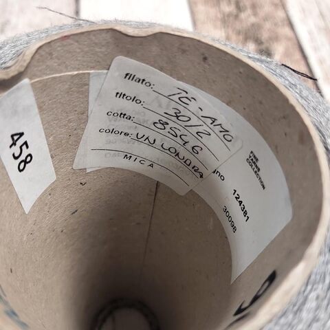 Хлопок c кашемиром (15%) TE-AMO 2/30 серый меланж