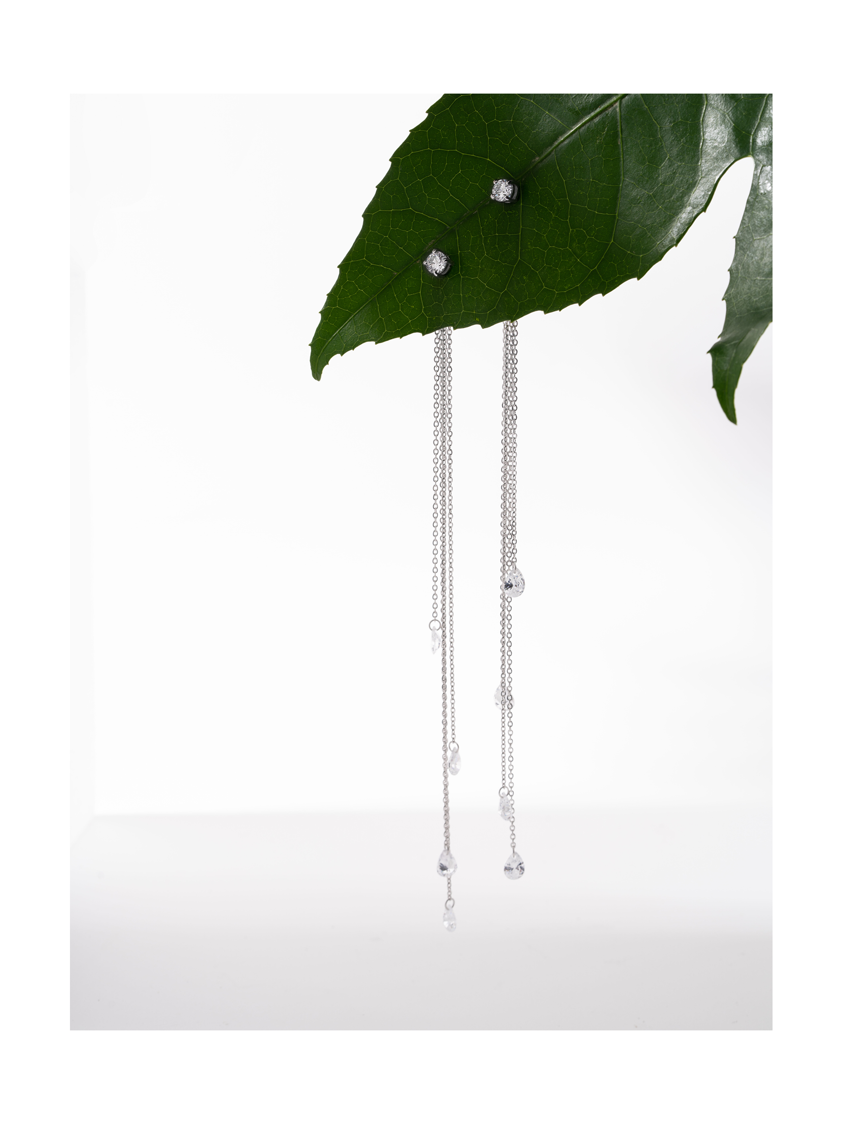 Серьги Ледяной дождь