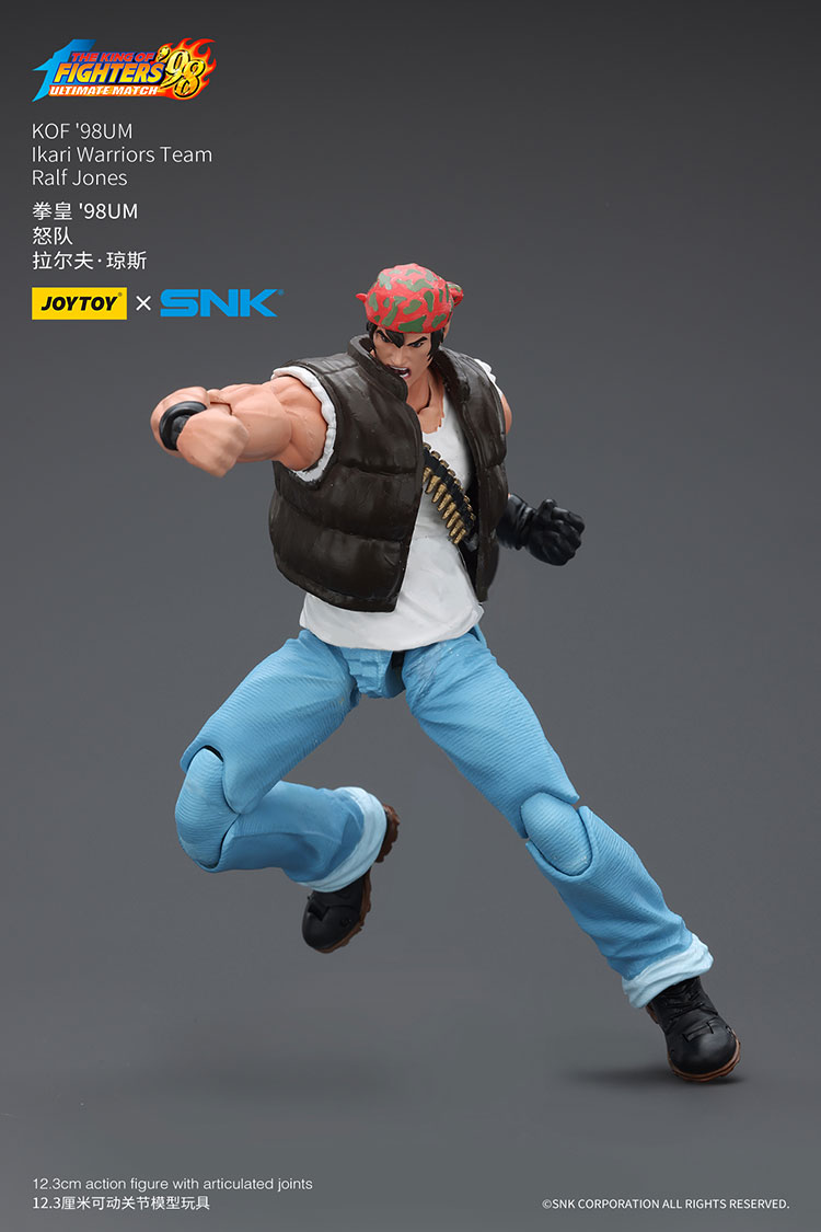 Фигурка Ральф Джонс из игры Король бойцов 1/18