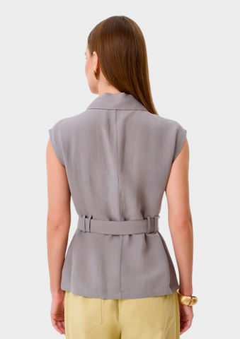 Блуза с поясом BULMER